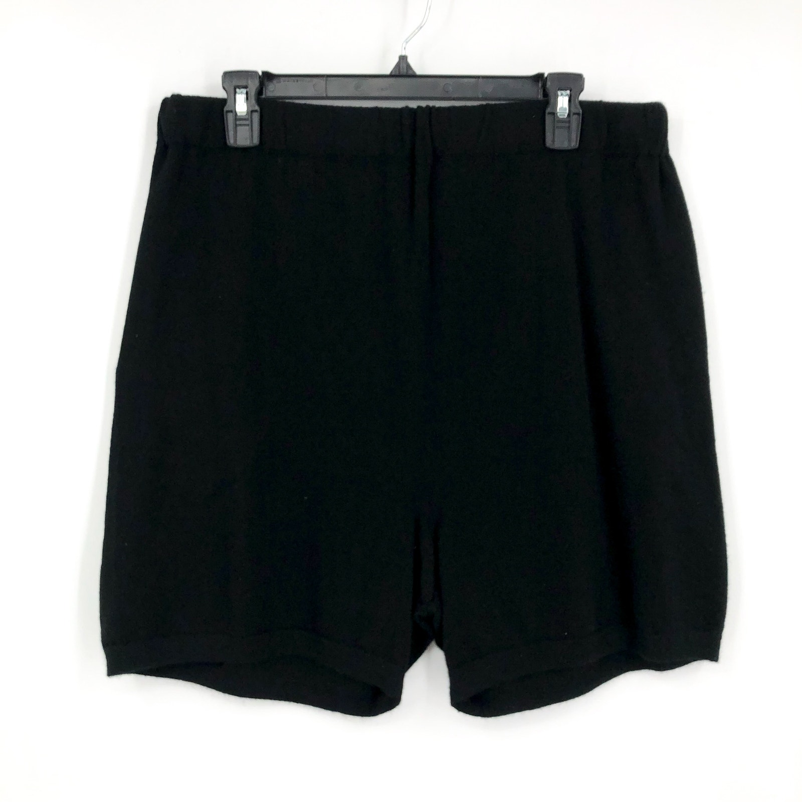 Active Cashmere Men's Seamless Weight Fitted Cashmere Short Xl Black Nwt